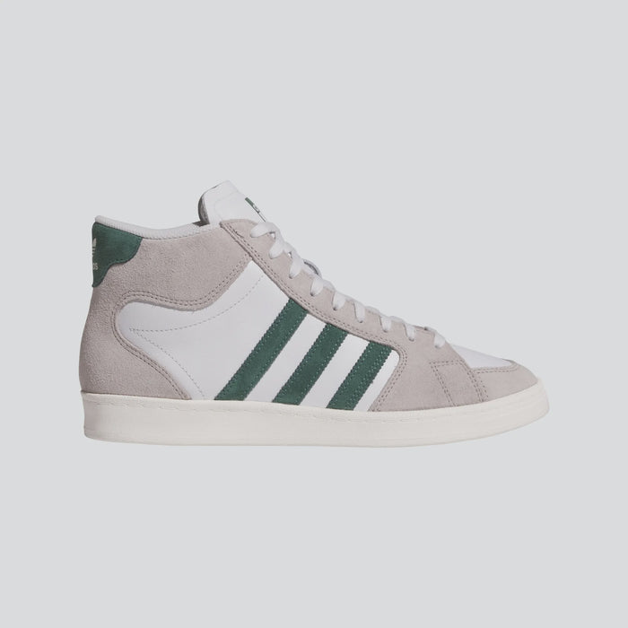 Adidas Superskate Shoe - Granite/Green/White