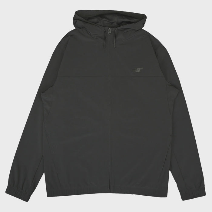 NB Numeric Woven Full-Zip Jacket - Black