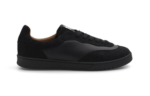 Last Resort CM001 Suede/Leather Lo Shoe - Black/Black