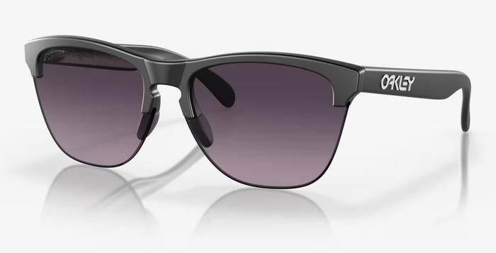 Oakley Frogskins Lite Sunglasses - Matte Black/Prizm Grey Gradient