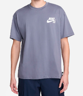 Nike SB Logo T-Shirt - Light Carbon