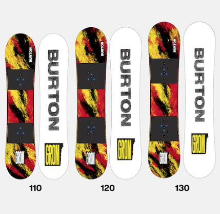 Burton Grom Snowboard - Ketchup/Mustard