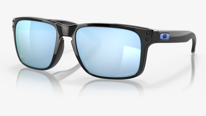 Oakley Holbrook Sunglasses - Polished Black/Deep Water Polarized