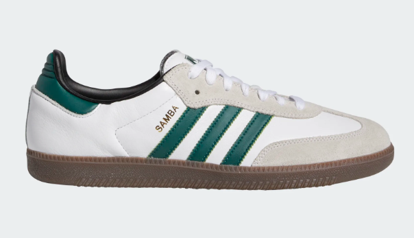Adidas Samba ADV Shoe - White/Green