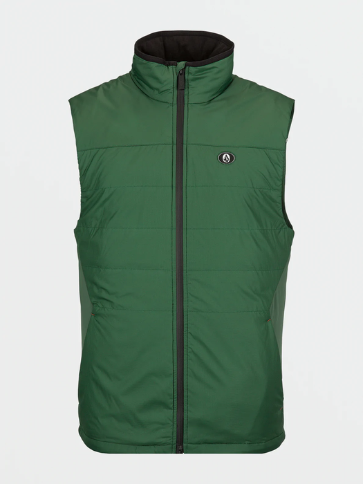 Volcom 2023 Utility Puff Vest - Military Green