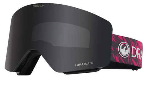 Dragon R1 OTG Goggles - Watermelon/Lumalens Dark Smoke & Light Rose