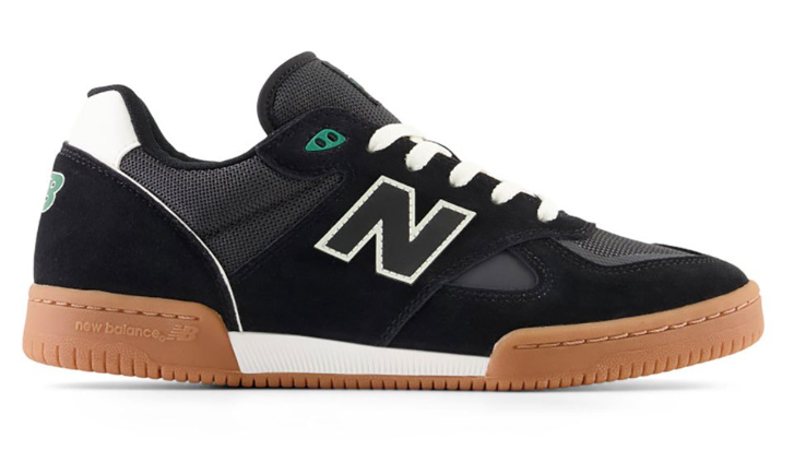 New balance numeric black gum deals