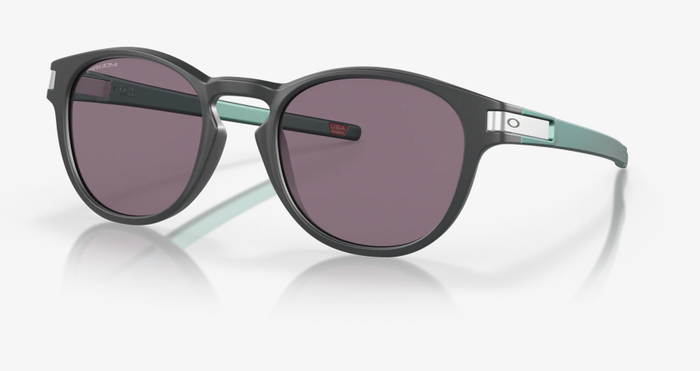 Oakley Latch Sunglasses - Matte Carbon/Prizm Grey