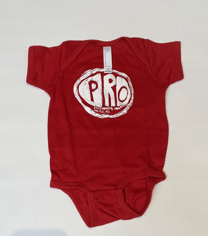 Pro Skates Scribble Onesie - Red