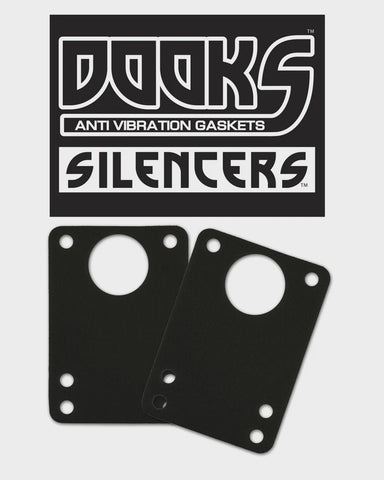 Shorty's Silencers Risers - Black