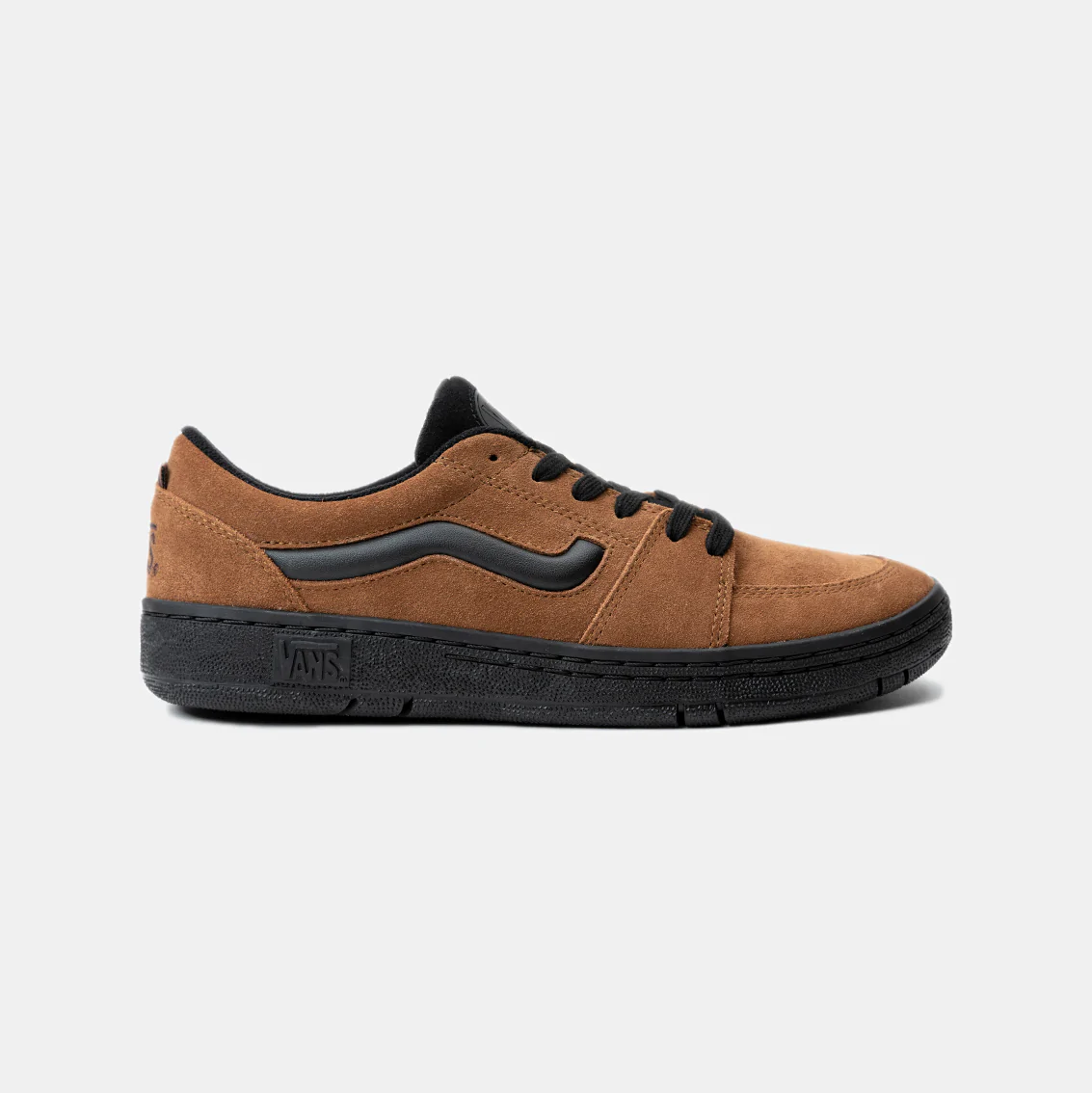 Vans top brown black