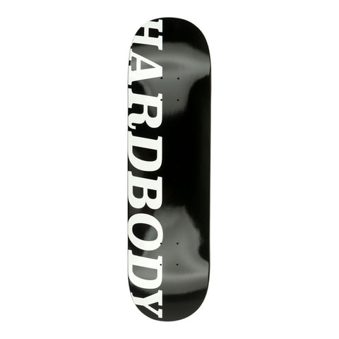 Hardbody Black/White Logo Deck