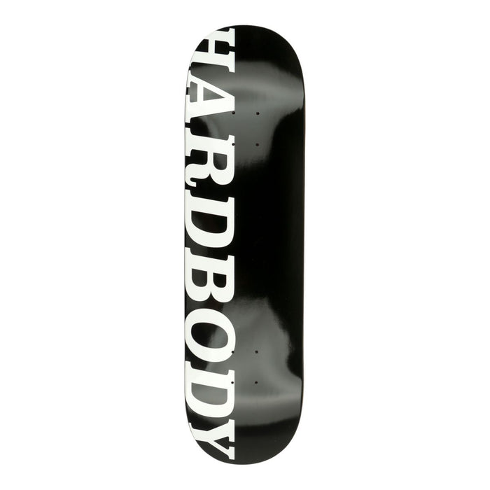 Hardbody Black/White Logo Deck
