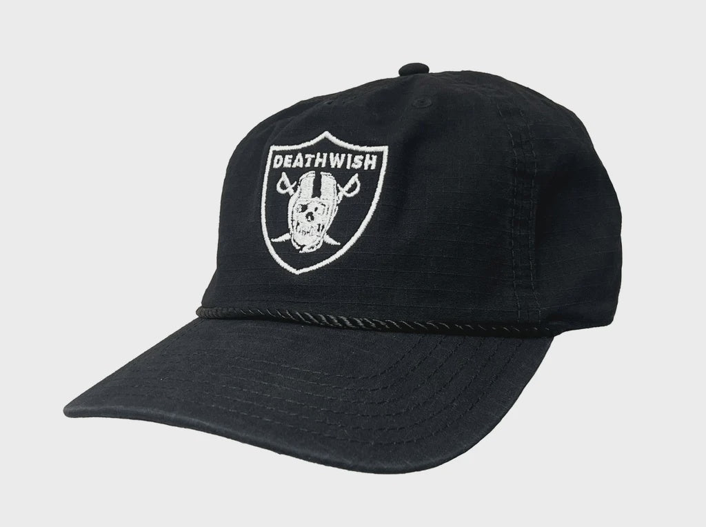 Deathwish Nation Snapback Cap - Black