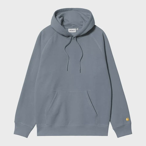 Carhartt WIP Chase Hooded Sweater - Angelite/Gold