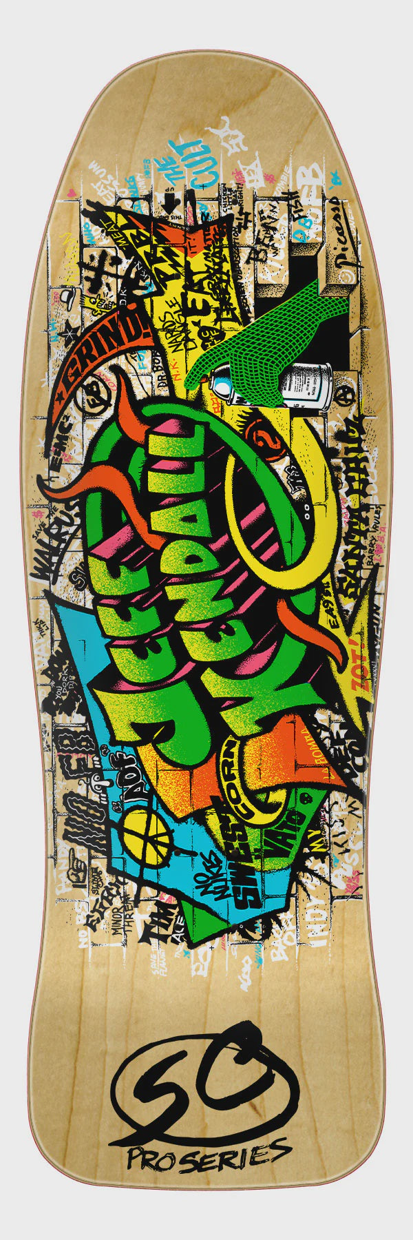 Santa Cruz Kendall Graffiti Reissue Deck