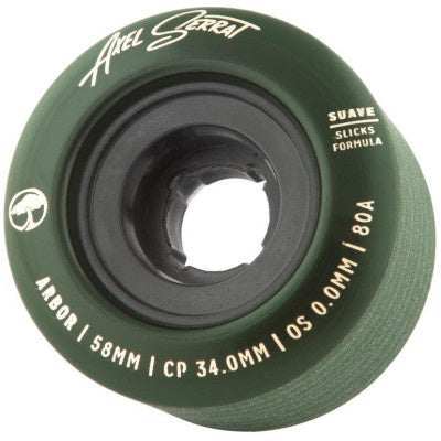 Arbor Suave Axel Serrat 80A Wheel - Olive