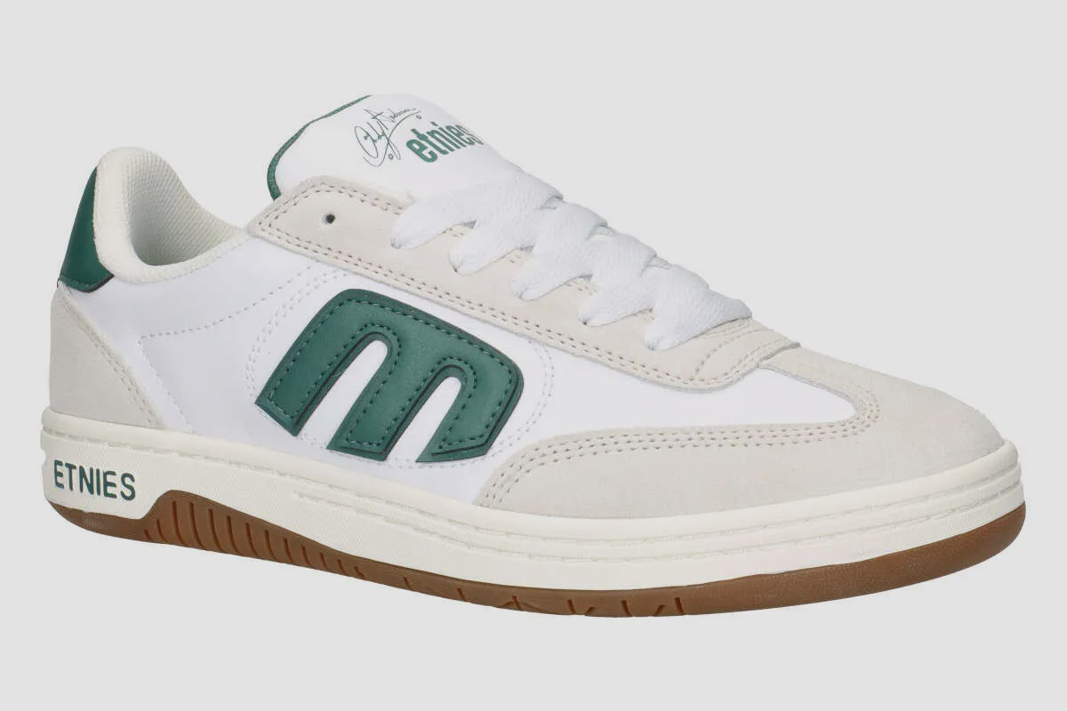 Etnies Locut x Andy Anderson Shoe - White/Green
