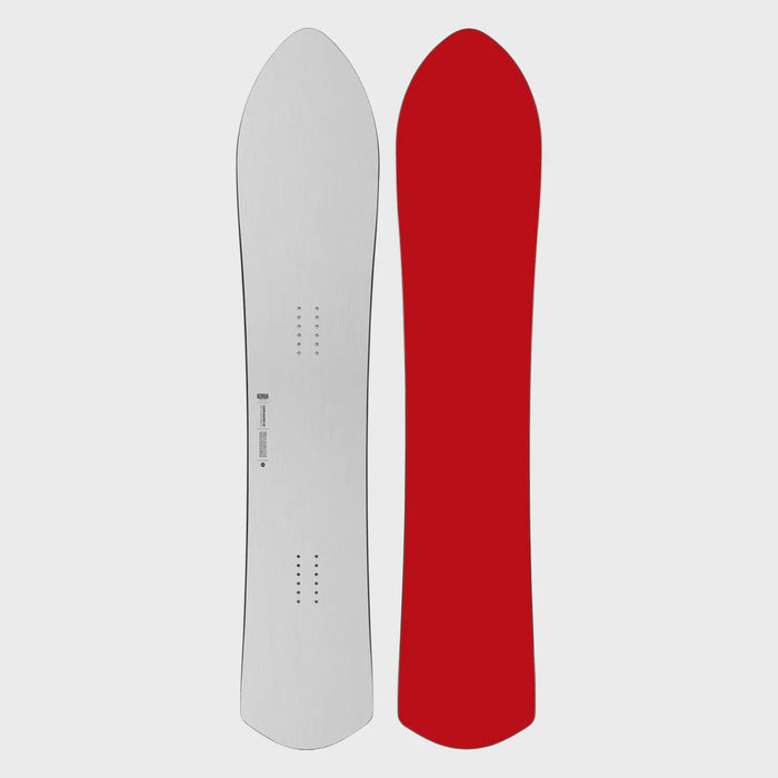 Korua Cafe Racer Snowboard - Brushed White