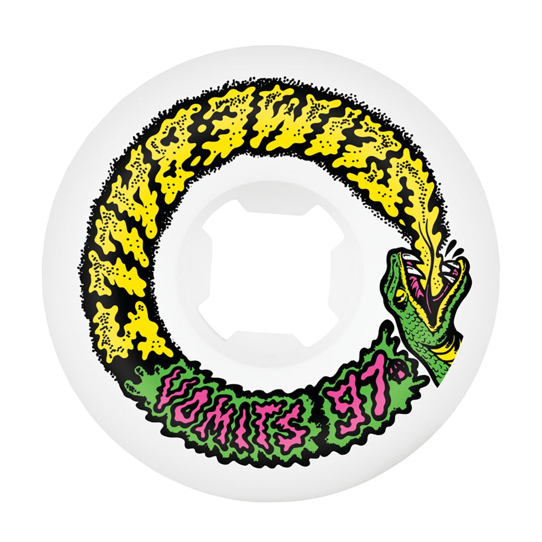 Slime Balls Snake Vomits 97A Wheels - White/Pink