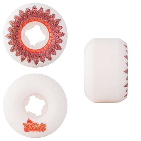 OJs Gardner Elite Mini Combo 101A Wheels - Wht/Gold