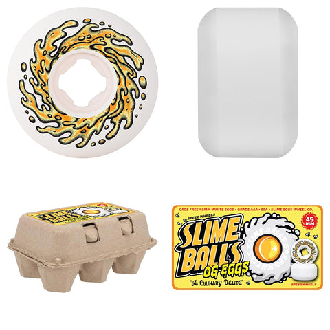 Slime Balls OG Eggs Half Dozen Mini Chubbies 99A Wheels
