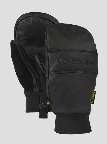 Burton Treeline Leather Mitt - True Black