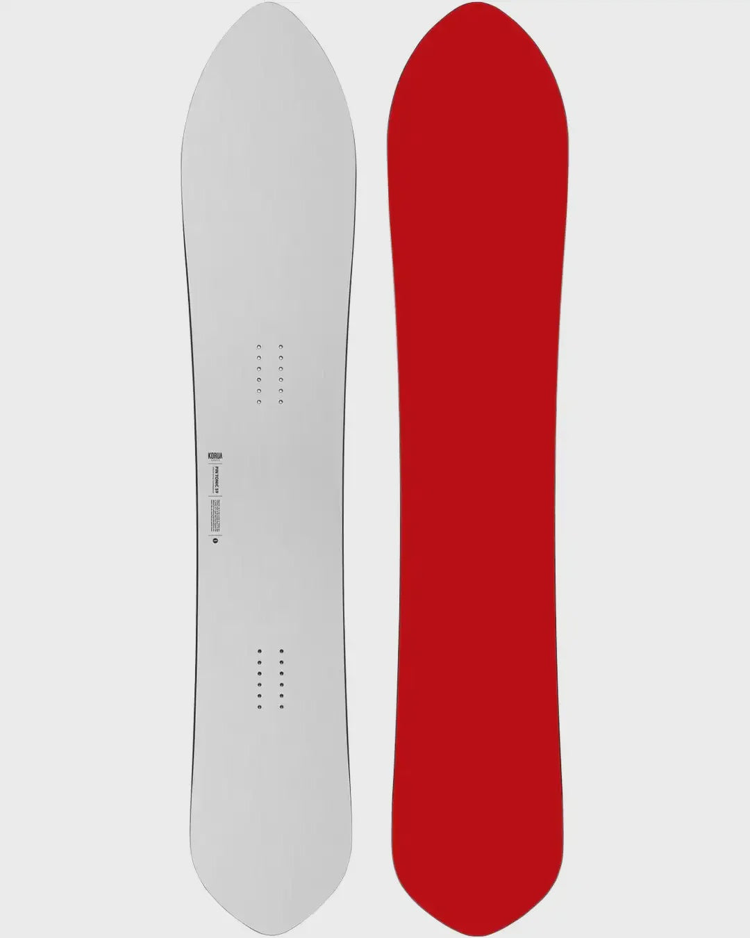Korua  Pin Tonic Snowboard - Brushed White