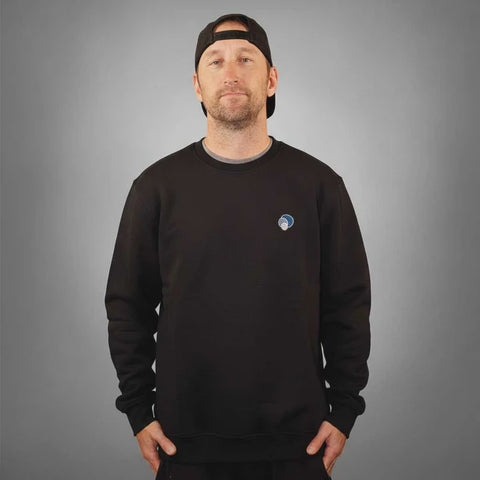 Shorty's Snowboards 3Ball Crewneck Sweater - Black