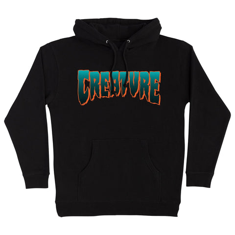 Creature Logo Hoody - Black/Teal