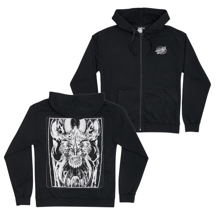 Santa Cruz Winkowski Primeval Zip Hoodie - Black