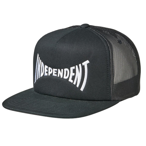 Independent Mesh Trucker Span Cap - Black