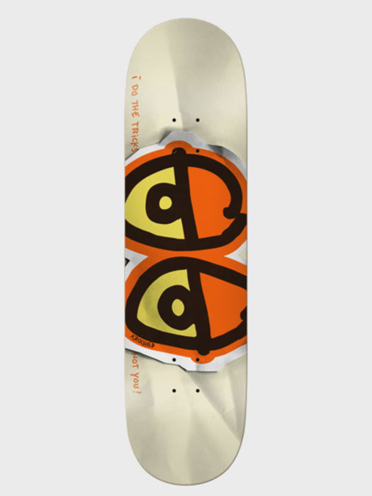 Krooked DBX Eyes Deck - Bright Orange