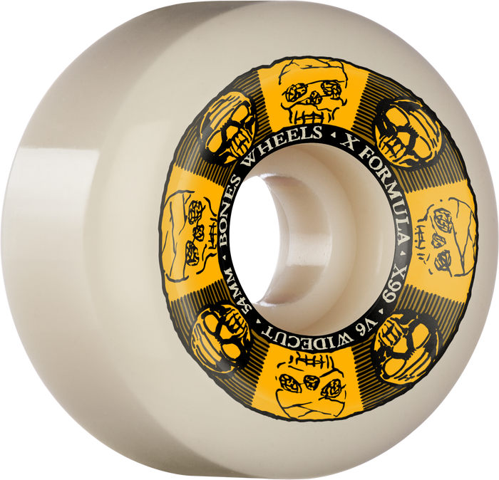 Bones Blk & Gold X-Formula 99A V6 Widecut Wheels