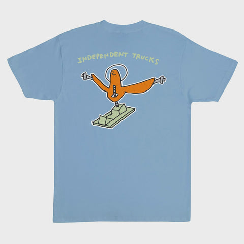 Independent Gonz Hanger T Shirt Stone Blue