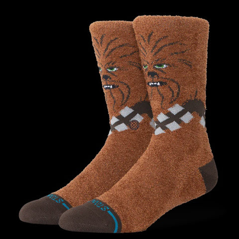 Stance Chewie Crew Sock - Brown