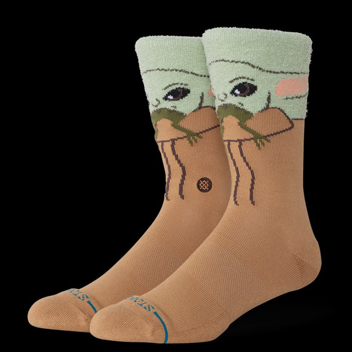 Stance Grogu Hungry Crew Sock - Green