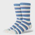 Stance Striped It Crew Sock - Capri Blue