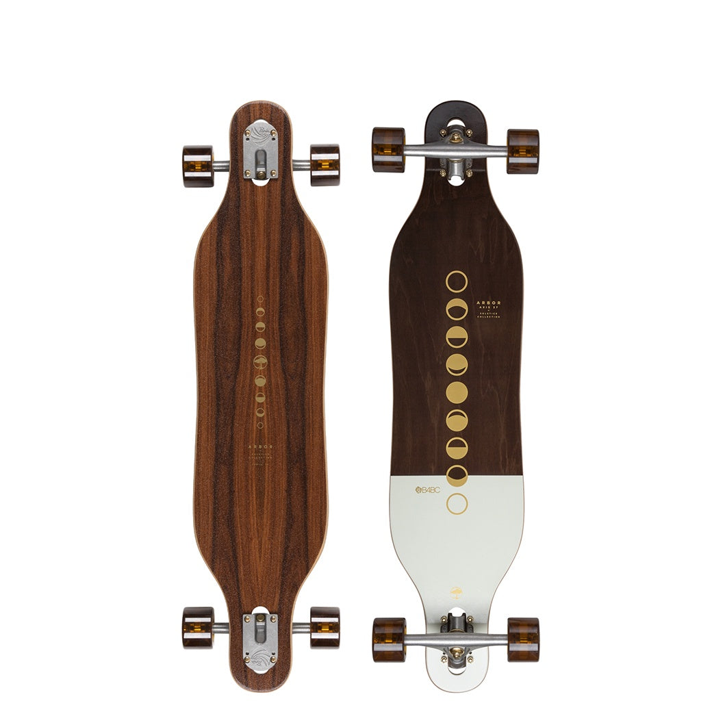 Arbor Drop Thru Solstice Lunar B4BC Axis 37" Longboard Complete
