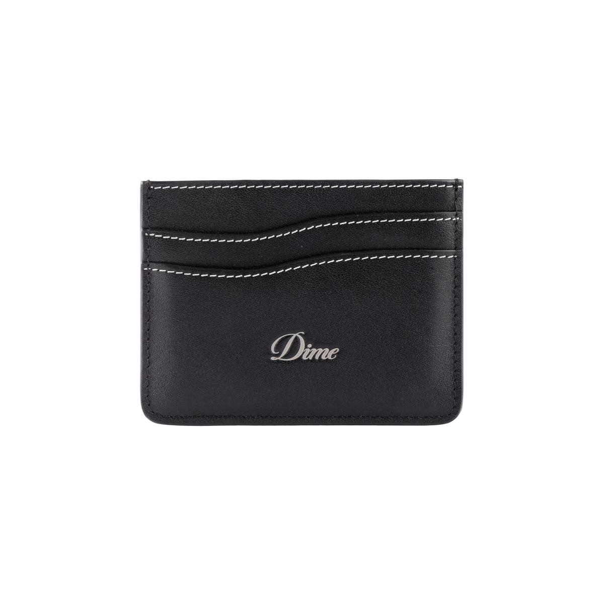 Dime Cursive Cardholder Wallet - Black Leather – Pro Skateboards ...