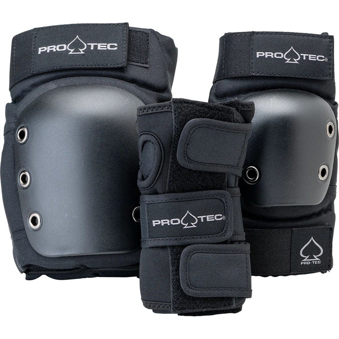 Pro-Tec Adult 3-Pack Pad Set - Black