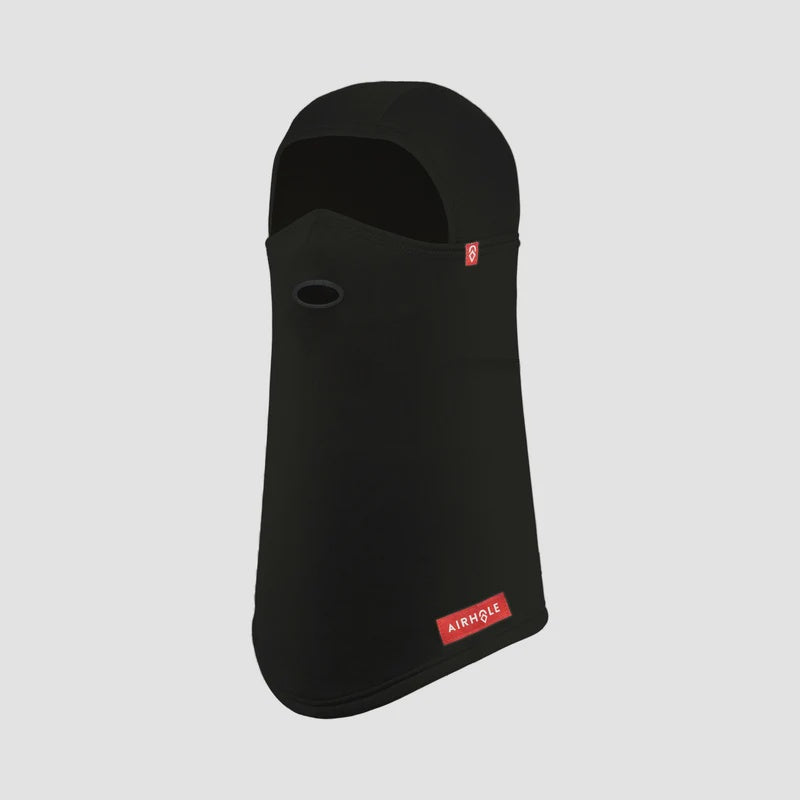 Airhole Original Mouth Polar Fleece Balaclava - Black