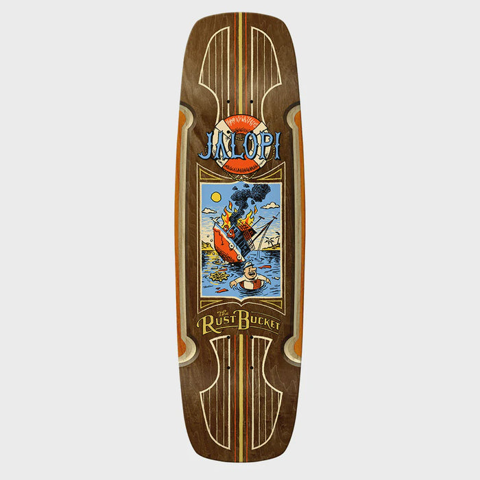 Anti Hero Jalopi Rust Bucket Deck - Brown