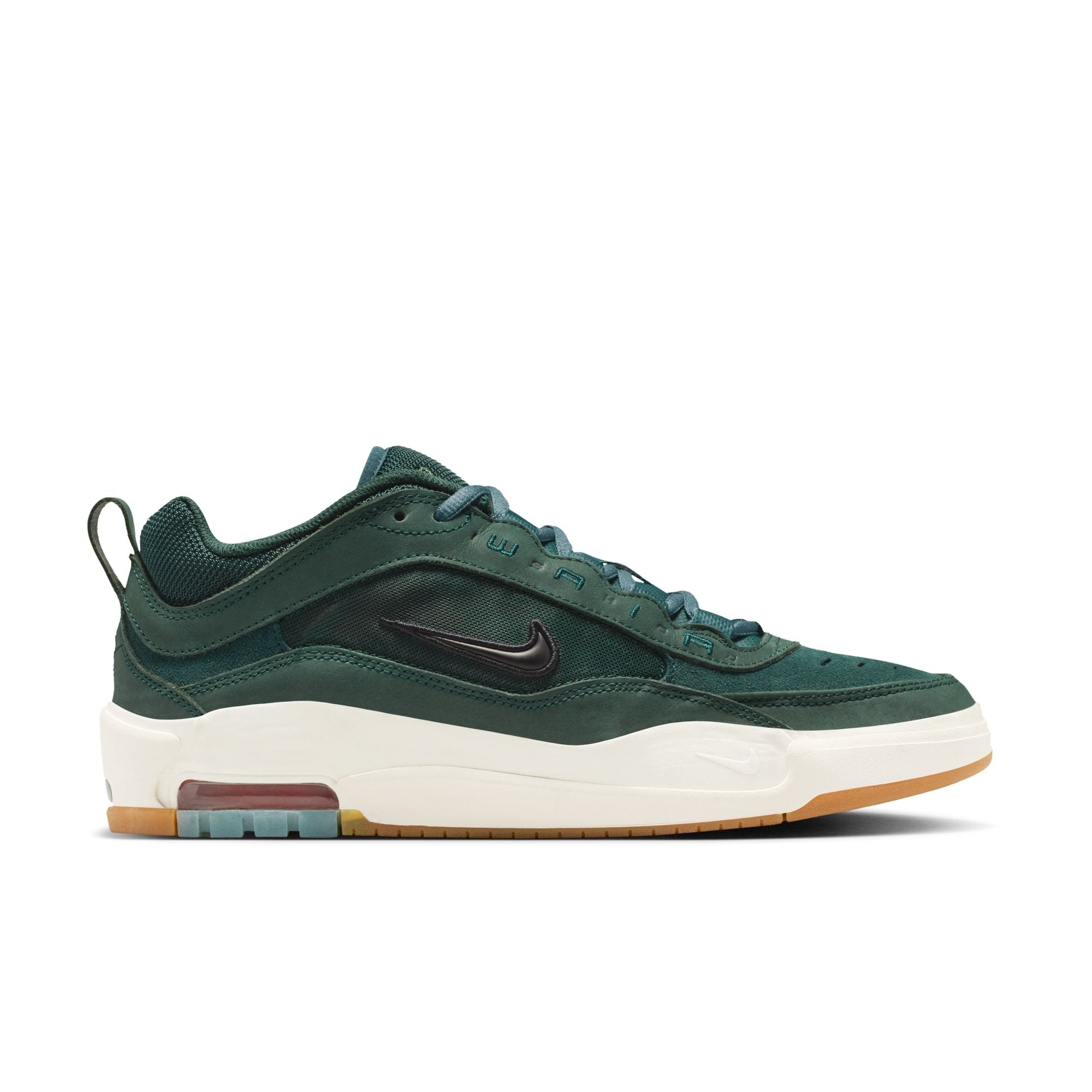 Nike SB Air Max Ishod ISO Shoe - Deep Fir/White/Gum