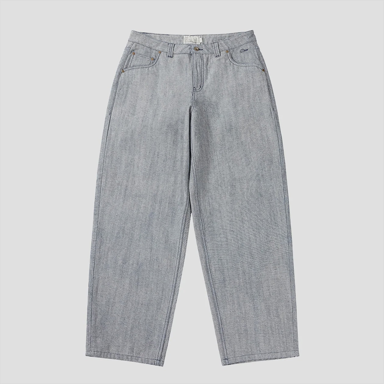 Dime Baggy Denim Pants - Reversed Indigo