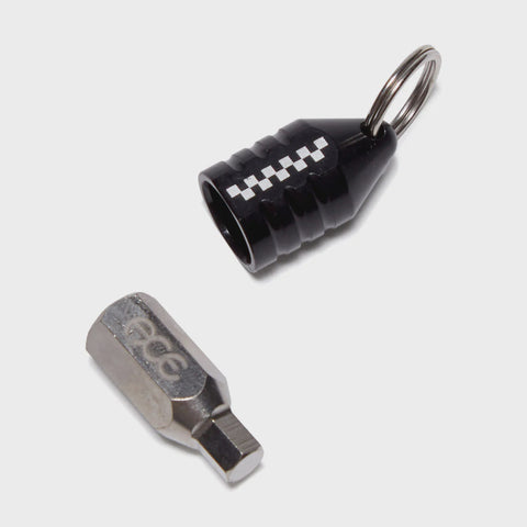 Ace Inverted Kingpin Tool/Magna Adapter Keychain - Black/Silver