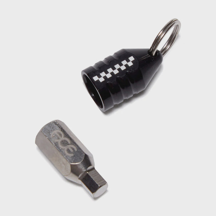 Ace Inverted Kingpin Tool/Magna Adapter Keychain - Black/Silver