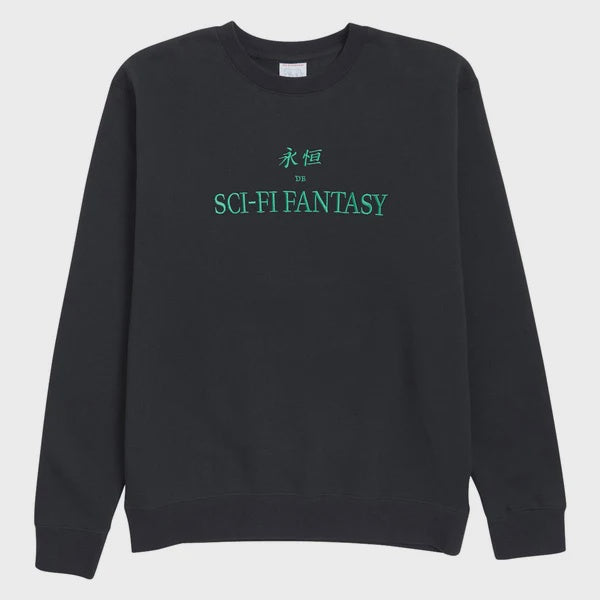 Sci-Fi Fantasy Eternal Crewneck Fleece - Navy