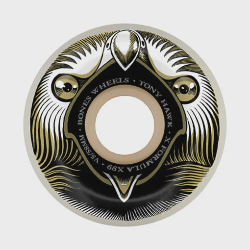 Bones Hawk Beak and Destroy XF 99A V5 Wheels - Natural