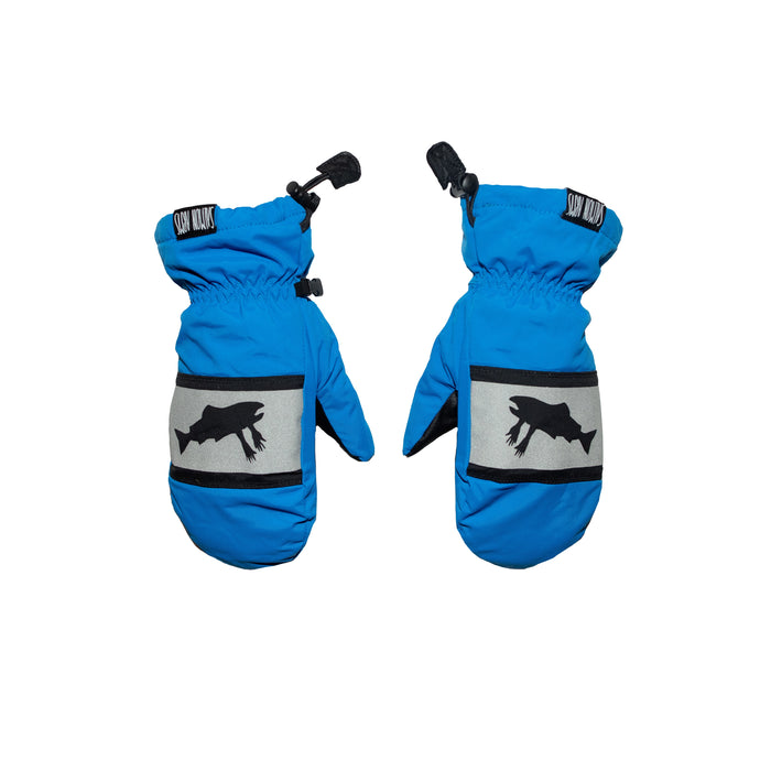 Salmon Arms Classic Mitt - Hi-Vis Blue